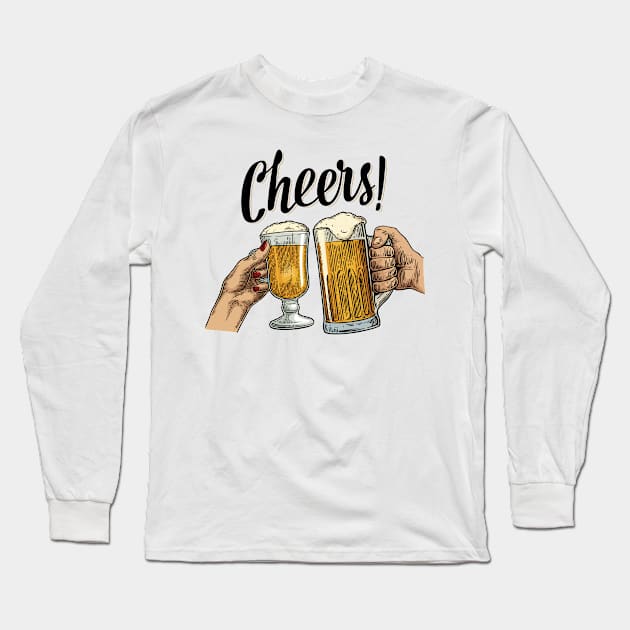 Cheers Long Sleeve T-Shirt by I-Heart-All